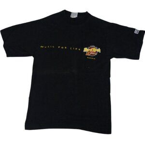 Vintage Hard Rock Cafe World Tour T‑Shirt 90s Black Size S Heavy Tee Graphic